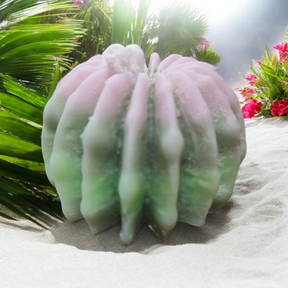 Assorted Small Flower & Succulent Candles - Handmade